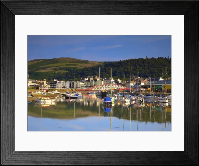 Framed Print : Ramsey Harbour, Ramsey, Isle of Man Framed Print : Ramsey Harbour, Ramsey, Isle of Man