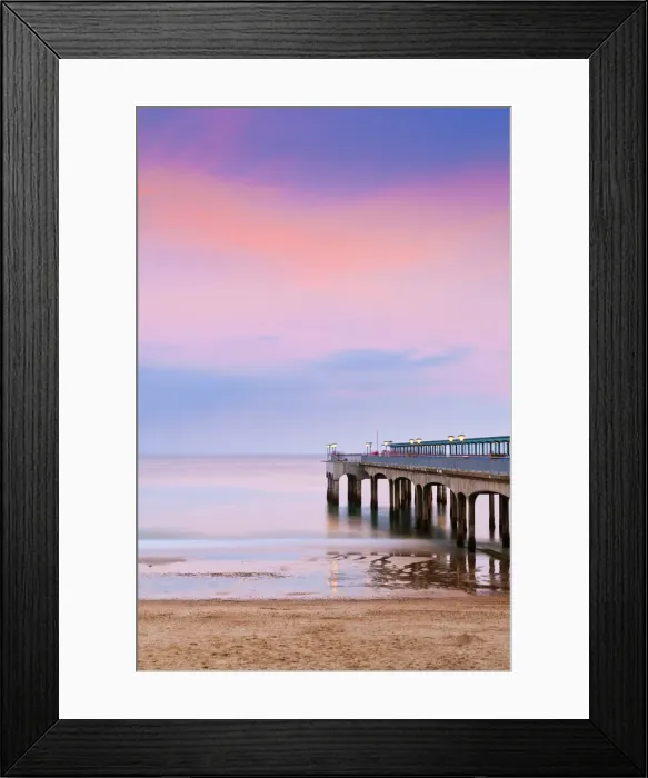 Framed Print : UK, England, Dorset, Bournemouth, Boscombe Pier Framed Print : UK, England, Dorset, Bournemouth, Boscombe Pier