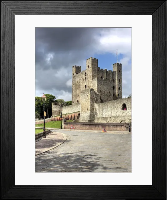 Framed Print : Rochester castle, Rochester, Kent, England, UK Framed Print : Rochester castle, Rochester, Kent, England, UK