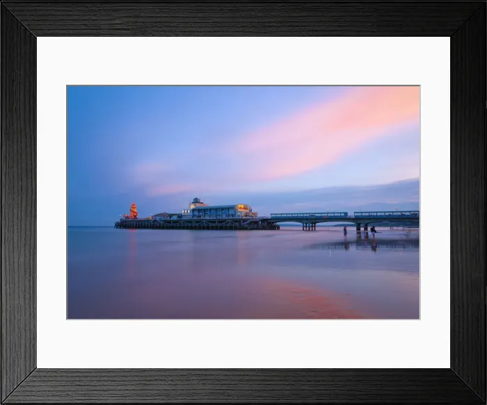 Framed Print : UK, England, Dorset, Bournemouth, East Cliff Beach, Main Pier Framed Print : UK, England, Dorset, Bournemouth, East Cliff Beach, Main Pier