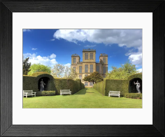 Framed Print : Hardwick Hall (1597), Derbyshire, England, UK Framed Print : Hardwick Hall (1597), Derbyshire, England, UK