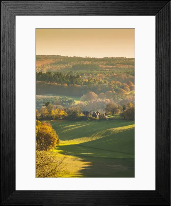 Framed Print : North Downs, Surrey, England, UK Framed Print : North Downs, Surrey, England, UK