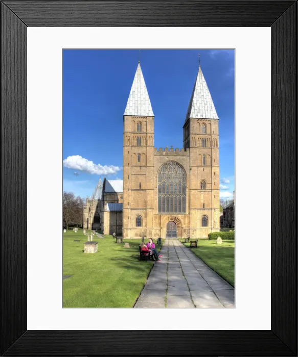 Framed Print : Southwell Minster (12th century), Southwell, Nottinghamshire, England, UK Framed Print : Southwell Minster (12th century), Southwell, Nottinghamshire, England, UK
