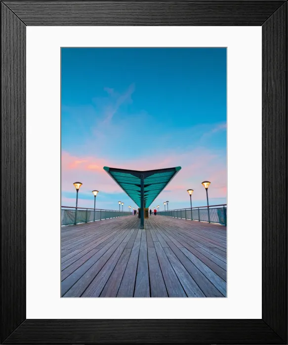 Framed Print : UK, England, Dorset, Bournemouth, Boscombe Pier Framed Print : UK, England, Dorset, Bournemouth, Boscombe Pier