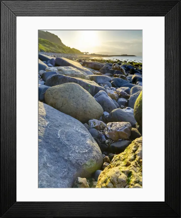 Framed Print : UK, England, Dorset, Lyme Regis, a Gateway Town to the UNESCO World Heritage Site
