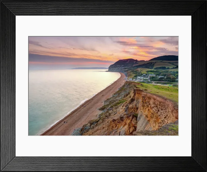 Framed Print : UK, England, Dorset, Jurassic Coast, Seatown Beach Framed Print : UK, England, Dorset, Jurassic Coast, Seatown Beach