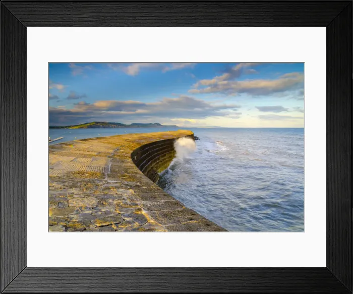 Framed Print : UK, England, Dorset, Lyme Regis, a Gateway Town to the UNESCO World Heritage Site Framed Print : UK, England, Dorset, Lyme Regis, a Gateway Town to the UNESCO World Heritage Site