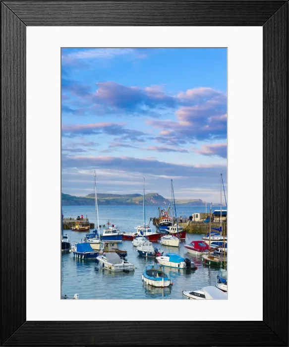 Framed Print : UK, England, Dorset, Lyme Regis, a Gateway Town to the UNESCO World Heritage Site Framed Print : UK, England, Dorset, Lyme Regis, a Gateway Town to the UNESCO World Heritage Site