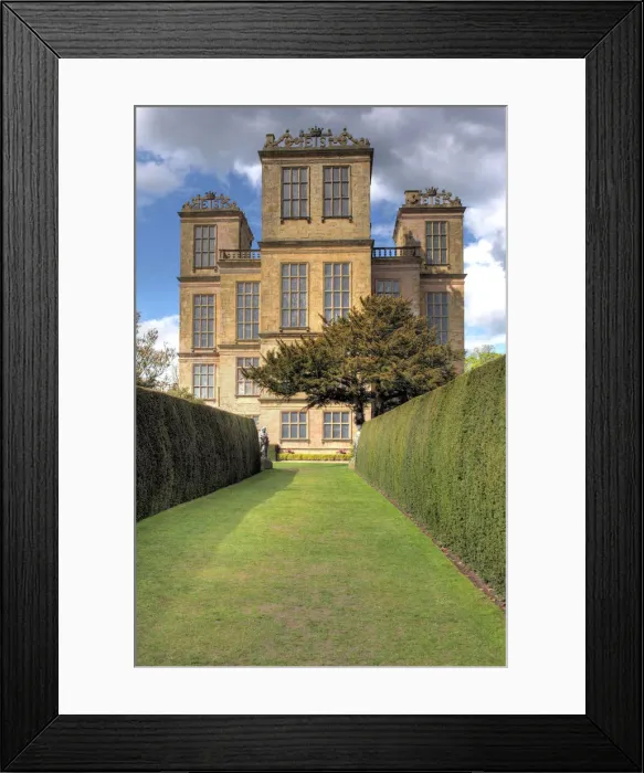 Framed Print : Hardwick Hall (1597), Derbyshire, England, UK Framed Print : Hardwick Hall (1597), Derbyshire, England, UK