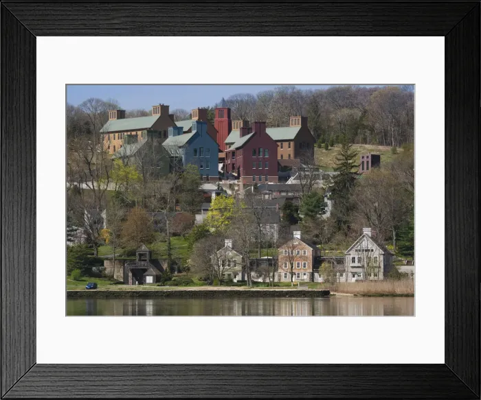 Framed Print : USA, New York, Long Island, Cold Spring Harbor, view towards Cold Spring Harbor Laboratory Framed Print : USA, New York, Long Island, Cold Spring Harbor, view towards Cold Spring Harbor Laboratory