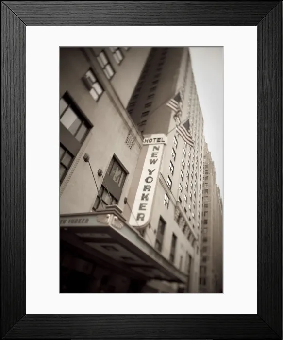 Framed Print : New Yorker Hotel, Manhattan, New York City, USA