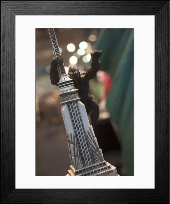 Framed Print : King Kong and Empire State Building souvenir, Manhattan, New York City, USA Framed Print : King Kong and Empire State Building souvenir, Manhattan, New York City, USA