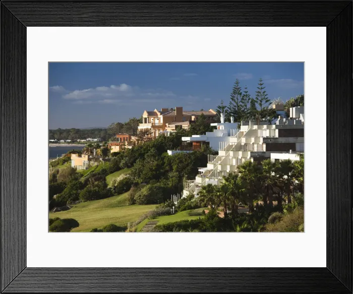 Framed Print : Uruguay, Punta del Este area, Punta Ballena, riverside homes Framed Print : Uruguay, Punta del Este area, Punta Ballena, riverside homes
