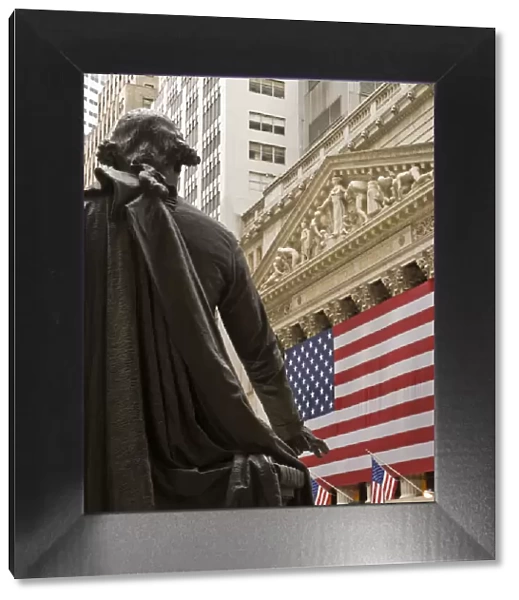 USA, New York City, Manhattan, Wall Street, New York Stock Exchange