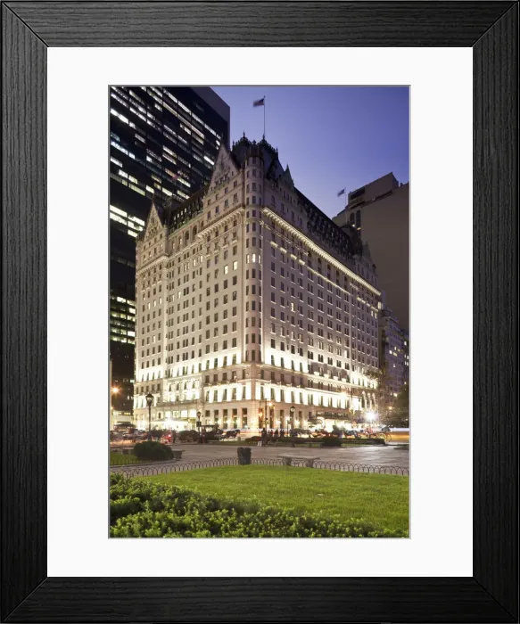 Framed Print : Plaza Hotel, 5th Avenue, Central Park, Manhattan, New York City, USA Framed Print : Plaza Hotel, 5th Avenue, Central Park, Manhattan, New York City, USA