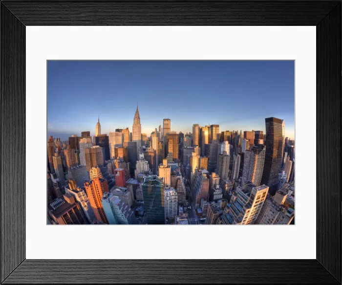 Framed Print : Chrysler Building & Midtown Manhattan Skyline, New York City, USA Framed Print : Chrysler Building & Midtown Manhattan Skyline, New York City, USA