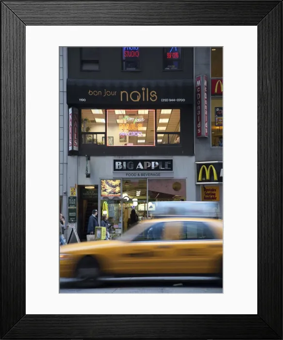 Framed Print : 5th Avenue, Manhattan, New York City, USA Framed Print : 5th Avenue, Manhattan, New York City, USA
