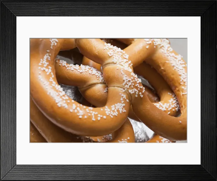 Framed Print : USA, New York, Manhattan, Pretzels Framed Print : USA, New York, Manhattan, Pretzels