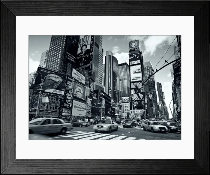 Framed Print : Times Square, New York City, USA Framed Print : Times Square, New York City, USA