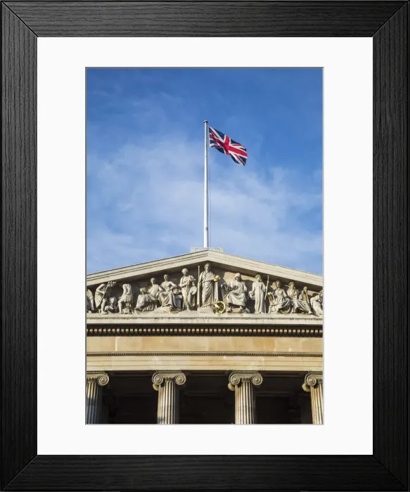 Framed Print : British Museum, Bloomsbury, London, England Framed Print : British Museum, Bloomsbury, London, England
