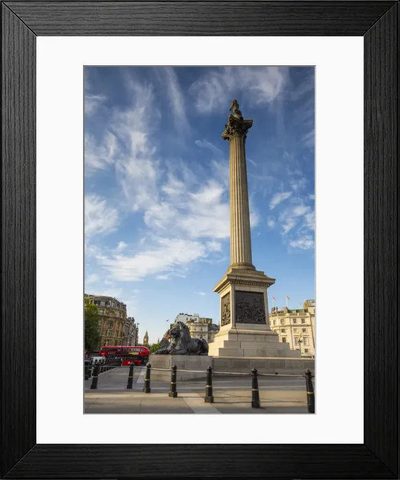 Framed Print : Nelsons Column, Trafalgar Square, London, England, UK Framed Print : Nelsons Column, Trafalgar Square, London, England, UK
