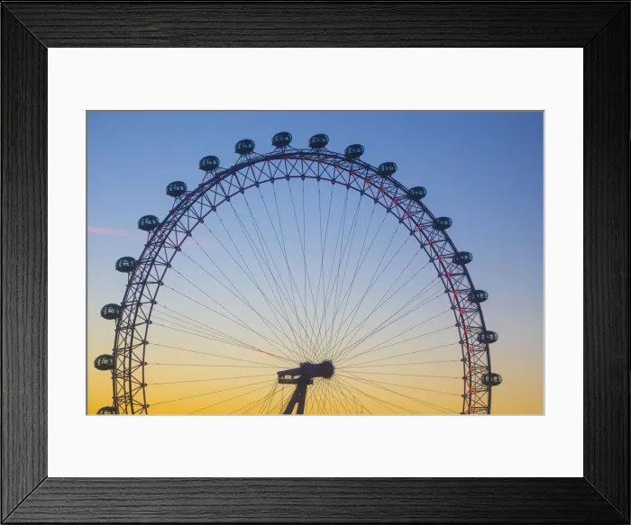 Framed Print : London Eye, London, England, UK Framed Print : London Eye, London, England, UK