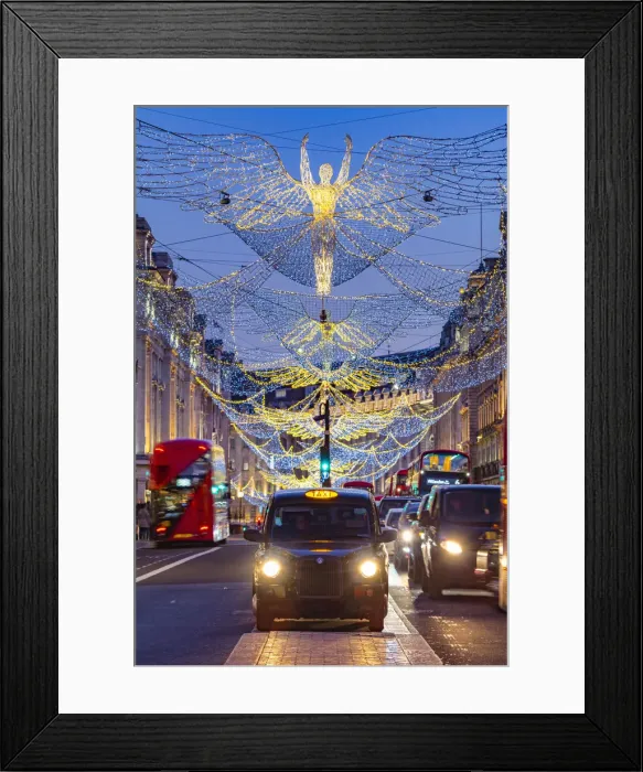 Framed Print : UK, England, London, West End, Regent Street, Christmas Lights Framed Print : UK, England, London, West End, Regent Street, Christmas Lights