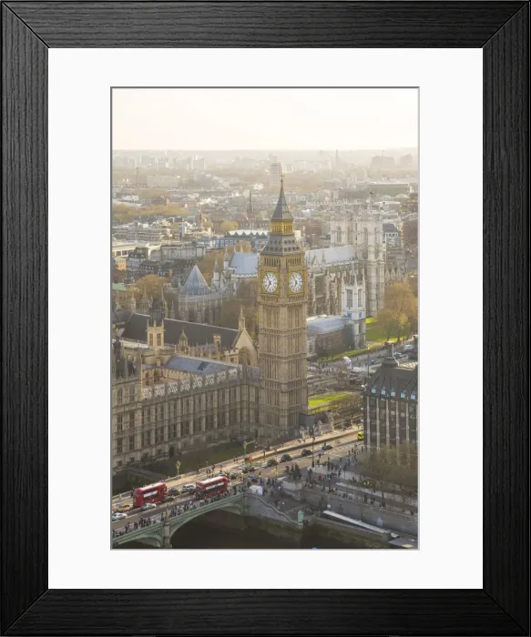 Framed Print : Big Ben, Houses of Parliament, London, England, UK