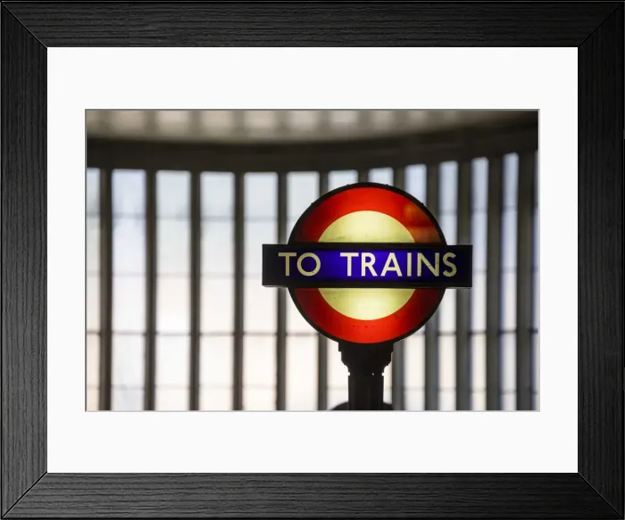 Framed Print : Baker Street tube station, London, England, UK Framed Print : Baker Street tube station, London, England, UK