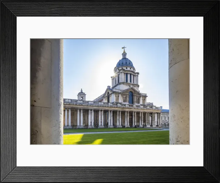 Framed Print : Royal Naval College, Greenwich, London, England, UK