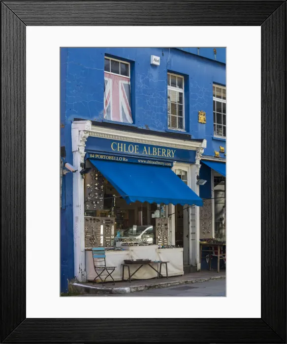 Framed Print : Portobello Road, Notting Hill, London, England, UK Framed Print : Portobello Road, Notting Hill, London, England, UK