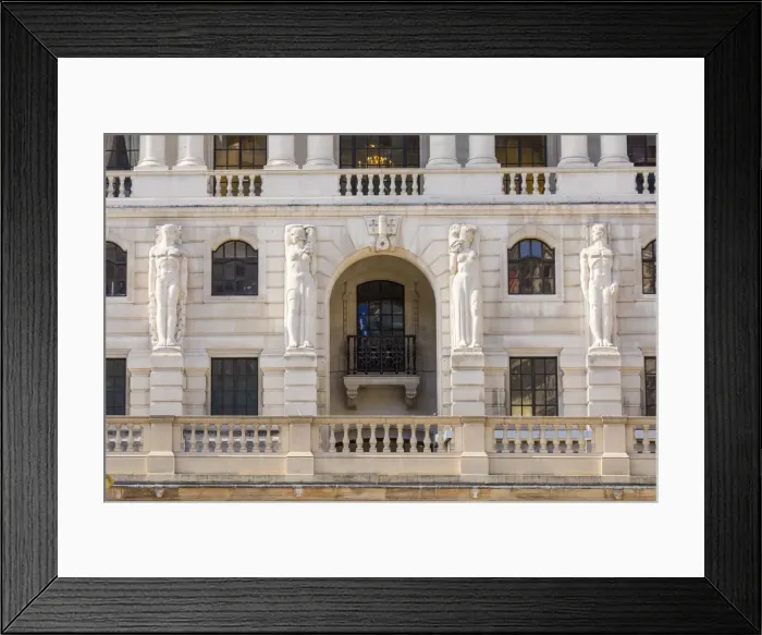 Framed Print : Bank of England, City of London, London, England Framed Print : Bank of England, City of London, London, England