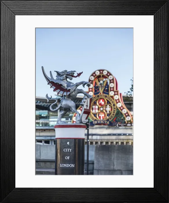 Framed Print : Blackfriars Bridge, London, England, UK Framed Print : Blackfriars Bridge, London, England, UK
