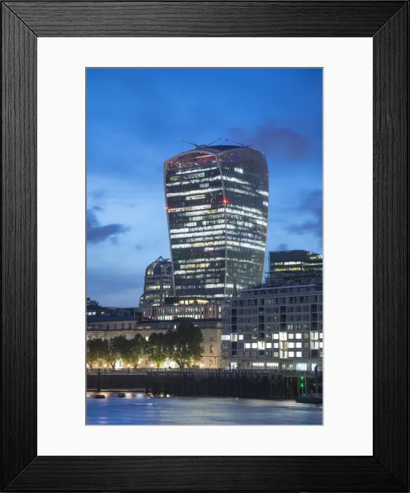 Framed Print : Walkie Talkie Building (20 Fenchurch Street), London, England, UK Framed Print : Walkie Talkie Building (20 Fenchurch Street), London, England, UK