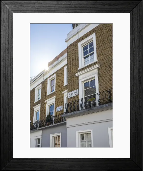 Framed Print : Notting Hill, London, England, UK Framed Print : Notting Hill, London, England, UK
