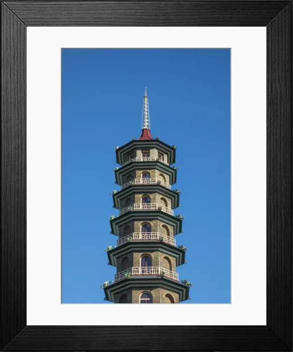 Framed Print : Great Pagoda, Kew Gardens (Royal Botanic Gardens), Richmond, London, England, UK Framed Print : Great Pagoda, Kew Gardens (Royal Botanic Gardens), Richmond, London, England, UK