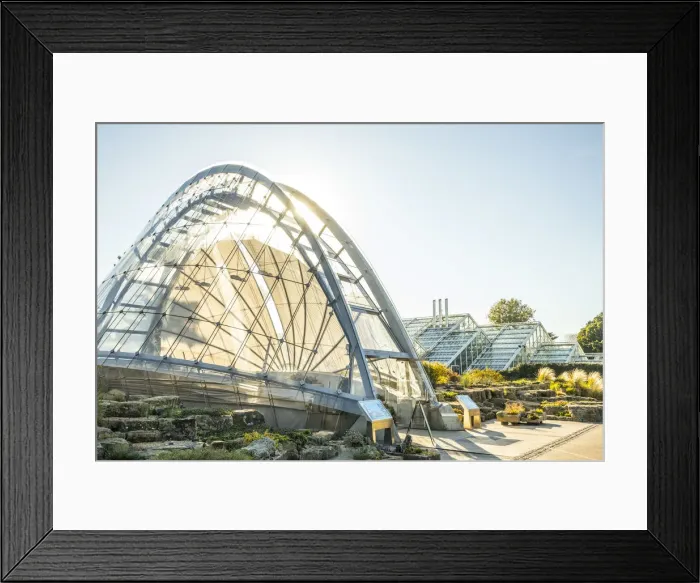 Framed Print : Davies Alpine House, Kew Gardens (Royal Botanic Gardens), Richmond, London, England, UK