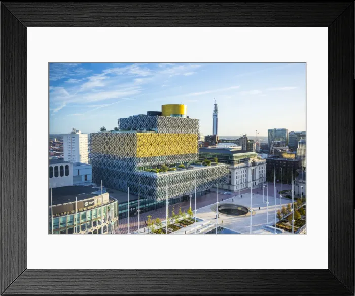 Framed Print : The Library of Birmingham, Centenary Square, Birmingham, England, UK Framed Print : The Library of Birmingham, Centenary Square, Birmingham, England, UK