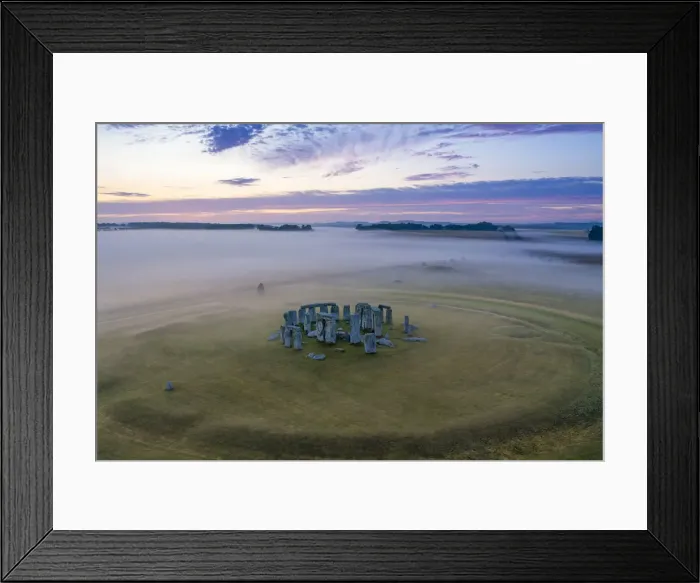 Framed Print : Stonehenge, Salisbury Plain, Wiltshire, England