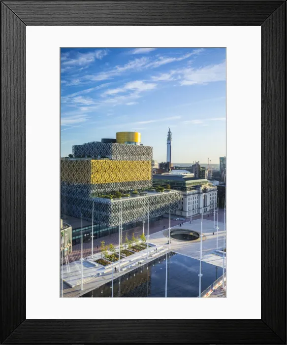 Framed Print : The Library of Birmingham, Centenary Square, Birmingham, England, UK Framed Print : The Library of Birmingham, Centenary Square, Birmingham, England, UK