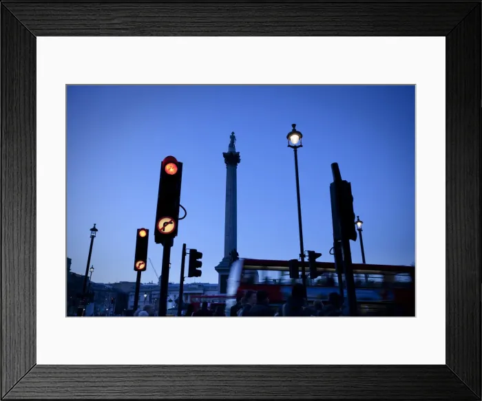 Framed Print : Nelsons Column, Trafalgar Square, London, England Framed Print : Nelsons Column, Trafalgar Square, London, England