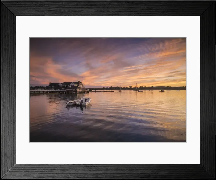 Framed Print : USA, New England, Massachusetts, Cape Ann, Gloucester, Annisquam Yacht Club, sunset Framed Print : USA, New England, Massachusetts, Cape Ann, Gloucester, Annisquam Yacht Club, sunset