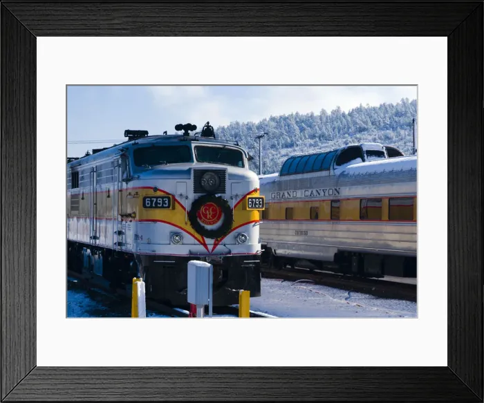 Framed Print : USA, Arizona, Williams, Grand Canyon Railway Framed Print : USA, Arizona, Williams, Grand Canyon Railway
