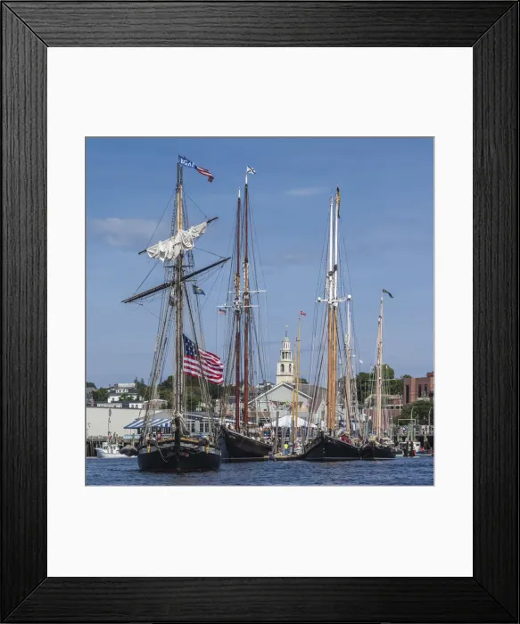 Framed Print : USA, New England, Massachusetts, Cape Ann, Gloucester, Gloucester Schooner Festival Framed Print : USA, New England, Massachusetts, Cape Ann, Gloucester, Gloucester Schooner Festival
