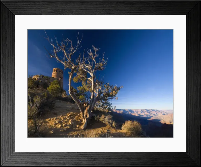 Framed Print : USA, Arizona, Grand Canyon, Desert View Watchtower