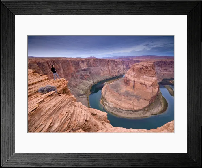 Framed Print : USA, Arizona, Page, Horseshoe Bend Canyon Framed Print : USA, Arizona, Page, Horseshoe Bend Canyon