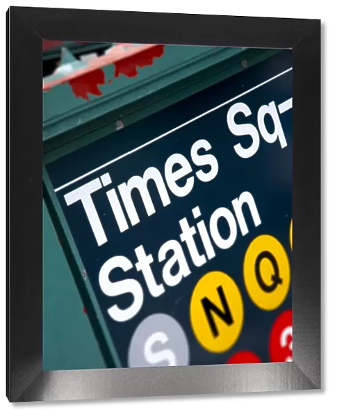 USA, New York, Manhattan, Midtown, Times Square Subway Station