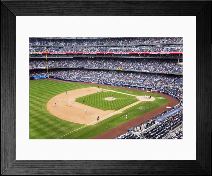 Framed Print : Baseball at Yankee Stadium, Bronx, New York, USA Framed Print : Baseball at Yankee Stadium, Bronx, New York, USA