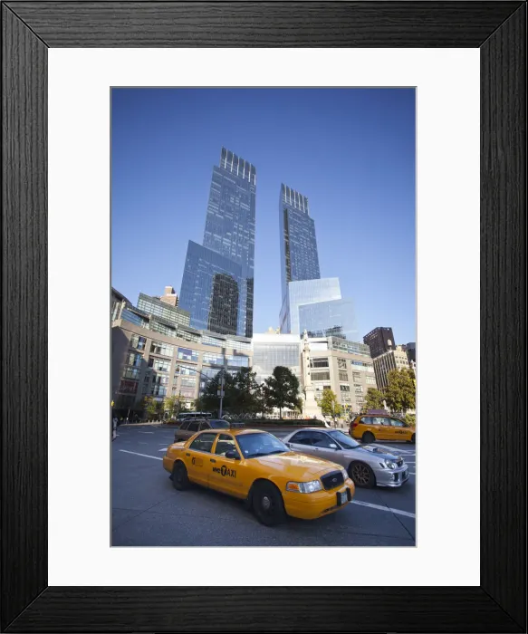 Framed Print : Time Warner Center, Columbus Cirlce, Manhattan, New York City, USA Framed Print : Time Warner Center, Columbus Cirlce, Manhattan, New York City, USA