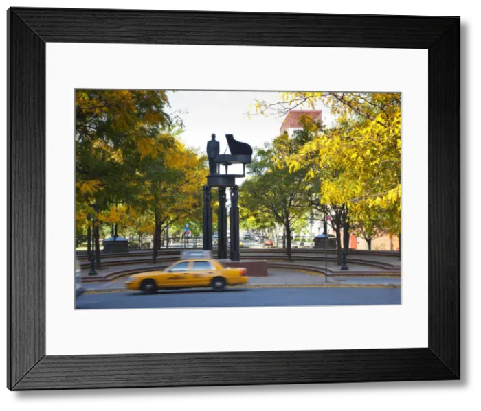 Framed Print : Duke Ellington Statue, Frawley Circle, Harlem, Manhattan, New York City, USA Framed Print : Duke Ellington Statue, Frawley Circle, Harlem, Manhattan, New York City, USA